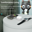 Pursuit 3-in-1 MagSafe Wireless-Foldable Fast Charge for iPhone & Apple Watch, AirPods, Android Magnetic Mount, Portable Travel Electronic