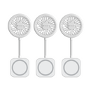 Pursuit DNDLN Magnetic Fan with LED Ring Light & Hands-Free 360° Adjustable Stand,Idea Thanksgiving Christmas Gifts for Friends.