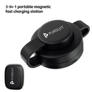 Pursuit 3-in-1 MagSafe Wireless-Foldable Fast Charge for iPhone & Apple Watch, AirPods, Android Magnetic Mount, Portable Travel Electronic